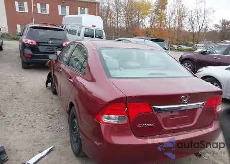 2010 Honda Civic Lx z USA, uszkodzony, nr VIN 2HGFA1F51AH554517